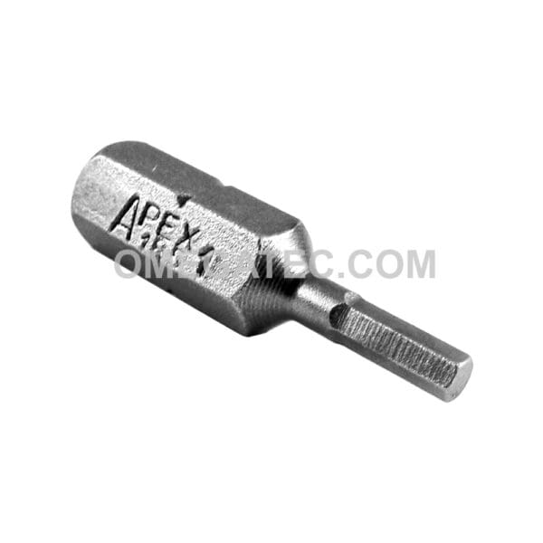 Apex 3/32” Socket Head Insert Bits, 1/4” Hex Drive (185-1X)