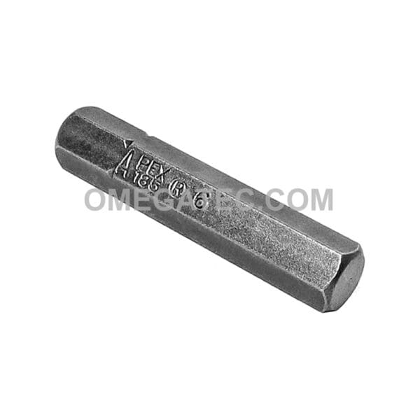 Apex 1/4” Socket Head Insert Bits, 1/4” Hex Drive (185-6X)