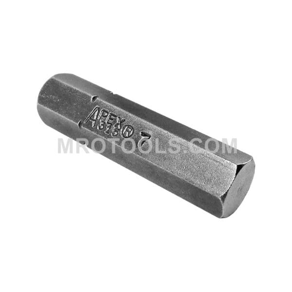 Apex 5/16” Socket Head Insert Bits, 5/16” Hex Drive (315-7X)