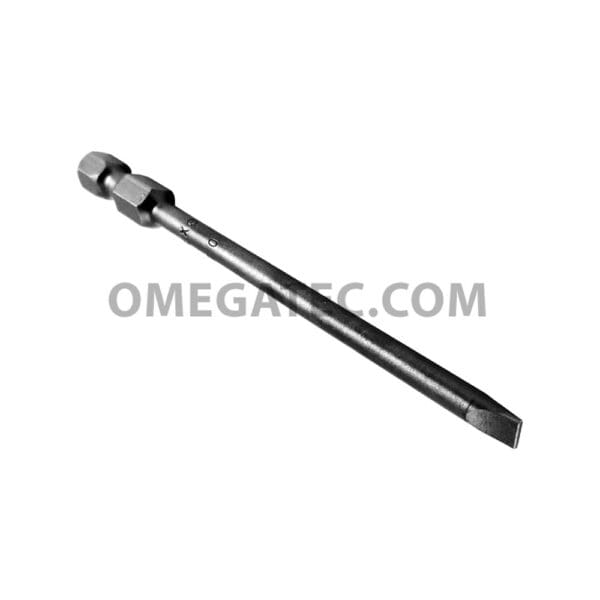 Apex Slotted Power Drive Bit, 1/4” Hex Drive (327-0X)