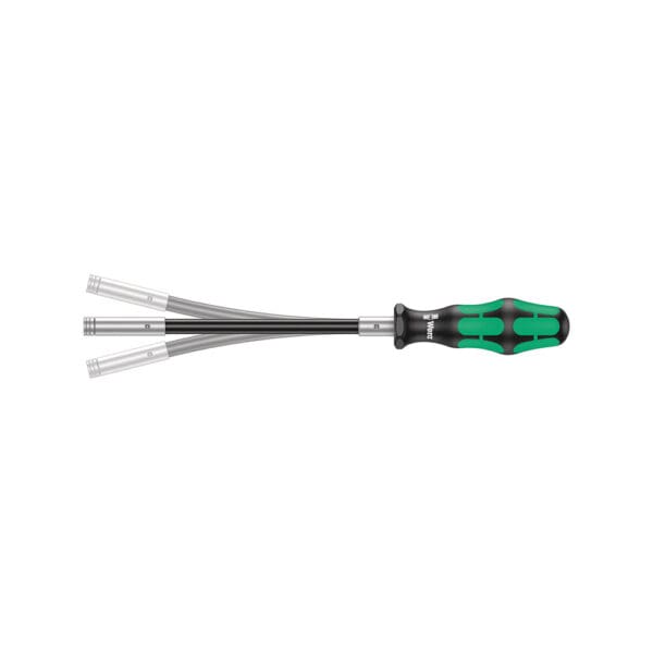 Wera 393 S Bit-Holding Screw Driver Extra Slim with Flexible Shaft (05028161001)