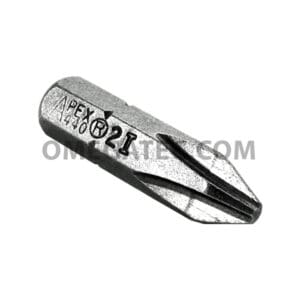 Apex #2 Phillips Insert Bit, 1/4” Hex Drive (440-2I)