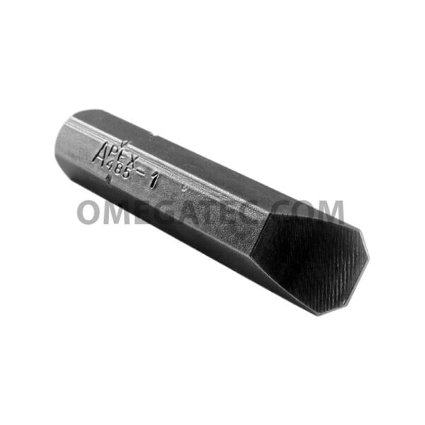Apex Slotted Insert Bit, 5/16” Hex Drive (485-1X)
