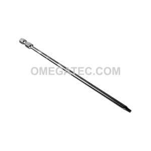 Apex T-10 Torx Power Drive Bit, 1/4” Hex Drive (49-C-TX-10)