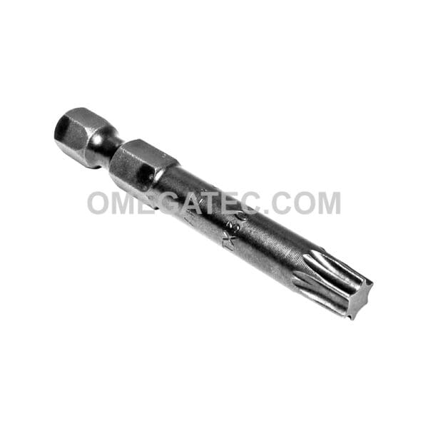 Apex T-30 Torx Power Drive Torxalign Bit, 1/4” Hex Drive (49-TX-30-W)