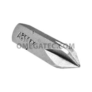 Apex #4 Phillips Insert Bit, 5/16” Square Drive (830-FX)