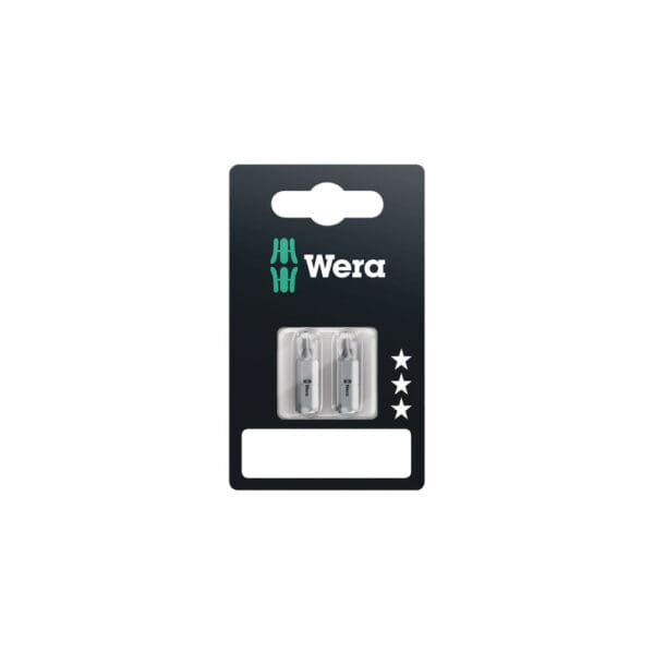 Wera #2 851/1 Z 1/4” Hex SB Phillips Insert Bit (2-Pack) (05073305001)