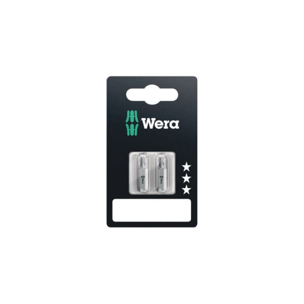 Wera #3 851/1 Z 1/4” Hex SB Phillips Insert Bit (2-Pack) (05073306001)