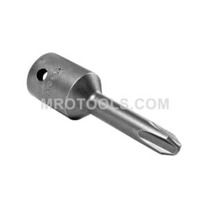 Apex #4 Phillips Female Square Service-Drive Bit, 1/4” Square Drive (854)