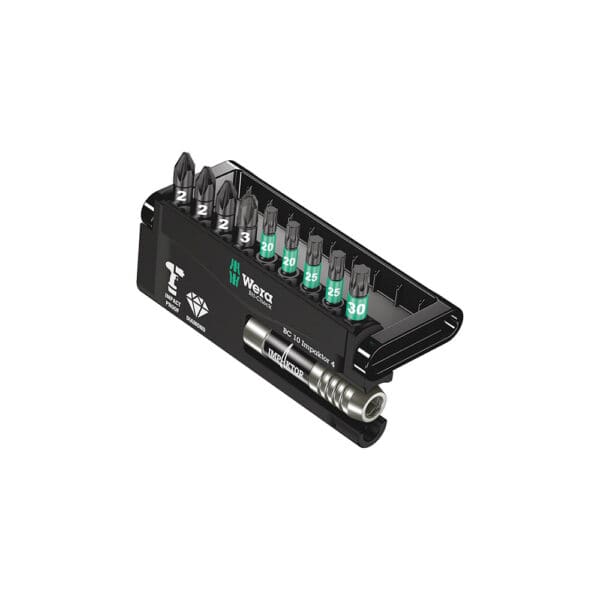 Wera 10PC Impaktor 4 Bit-Check (05057417001)