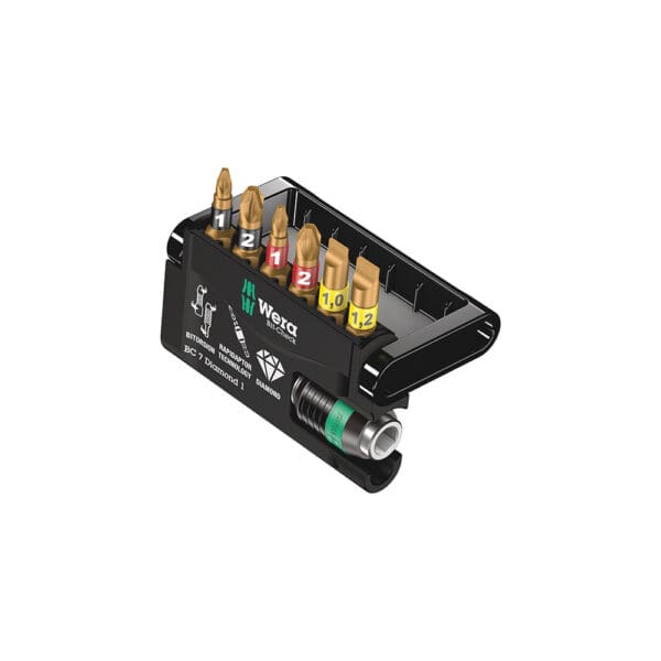 Wera 7PC Diamond 1 Bit-Check (05057416001)