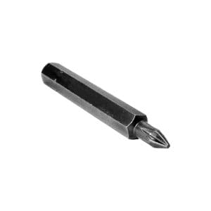 Zephyr #2 Phillips Hex Shank Insert Bit, For Machine Screws, 1/4” Hex Shank (D1222AA15)