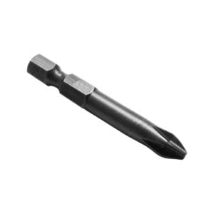 Zephyr #1 Phillips Power Drive Bit, For Self Tapping Screws, 1/4” Hex Shank (E1101XX)