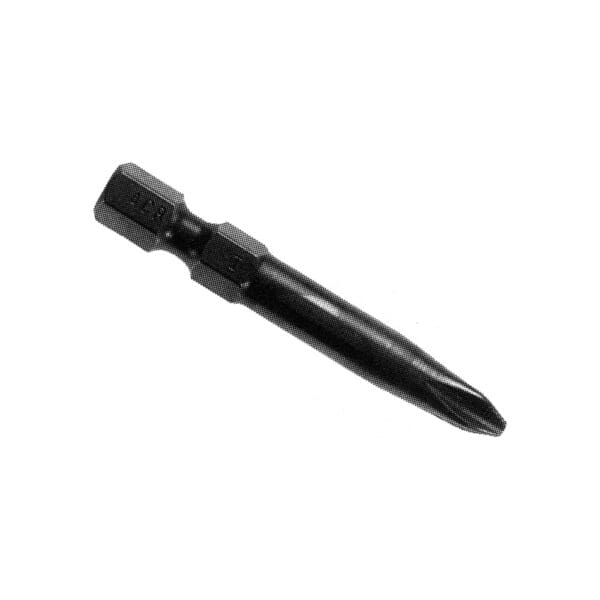 Zephyr #3 Phillips Removal Power Drive Bit, ACR, For Self-Tapping Screws, 1/4” Hex Shank (E1103XX275R)