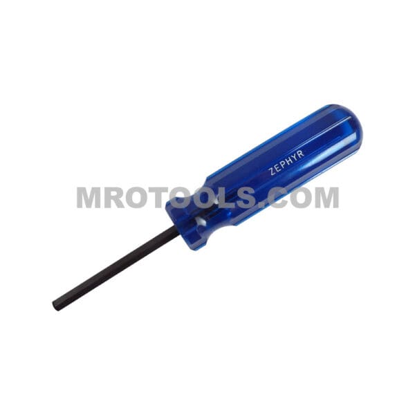Zephyr Hand Driver, Magnetic Aluminum Shank, Plastic Handle (H107MA)