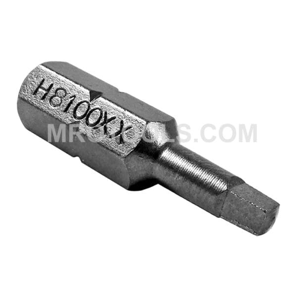Zephyr #0 Square Recess Insert Bit, 1/4” Hex Shank (H8100XX)