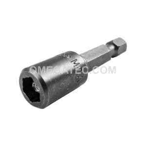 Apex 1/4” 6-Point Nutsetter, For Sheet Metal Screws, Magnetic, 1/4” Hex Power Drive (MDA-08)
