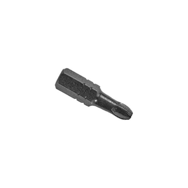 Zephyr #1 Pozidriv Insert Bit, For Self Tapping Screws, 1/4” Hex Drive (PZ1221X)