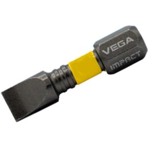 Vega Impactech Slotted 6F-8R Insert Bit (T125F06A) (Replaces P125F06A)