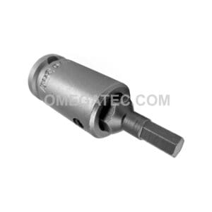Apex 7/32” Socket Head Bits With Drive Adapters, 3/8” Drive (SZ-13)