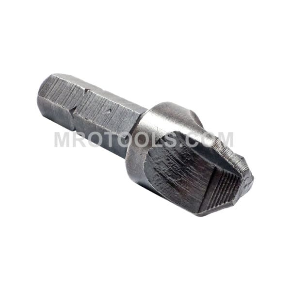 Zephyr Tri-Wing #6 ACR Bullnose Insert Bit, 1/4” Hex Drive (TW6B4DR)