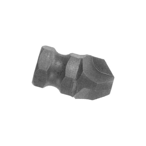 Zephyr Tri-Wing #9 Bullnose Power Drive Bit, 7/16” Hex Drive (TW9B)